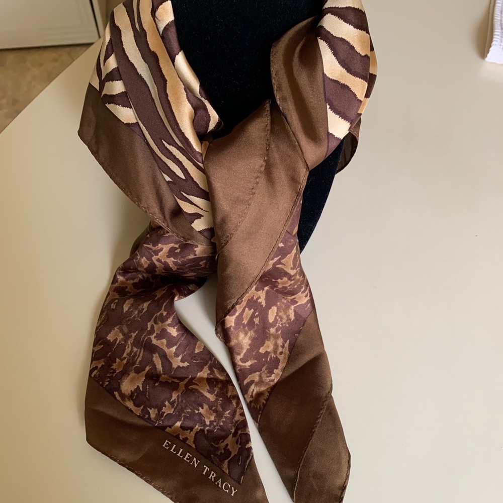 Ellen Tracy Silk Scarf, New